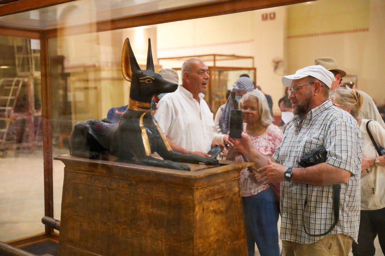 Анубис. Египетский музей в Каире. Фото: Sui Xiankai / XinHua / globallookpress.com